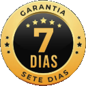 Selo de garantia de 7 dias